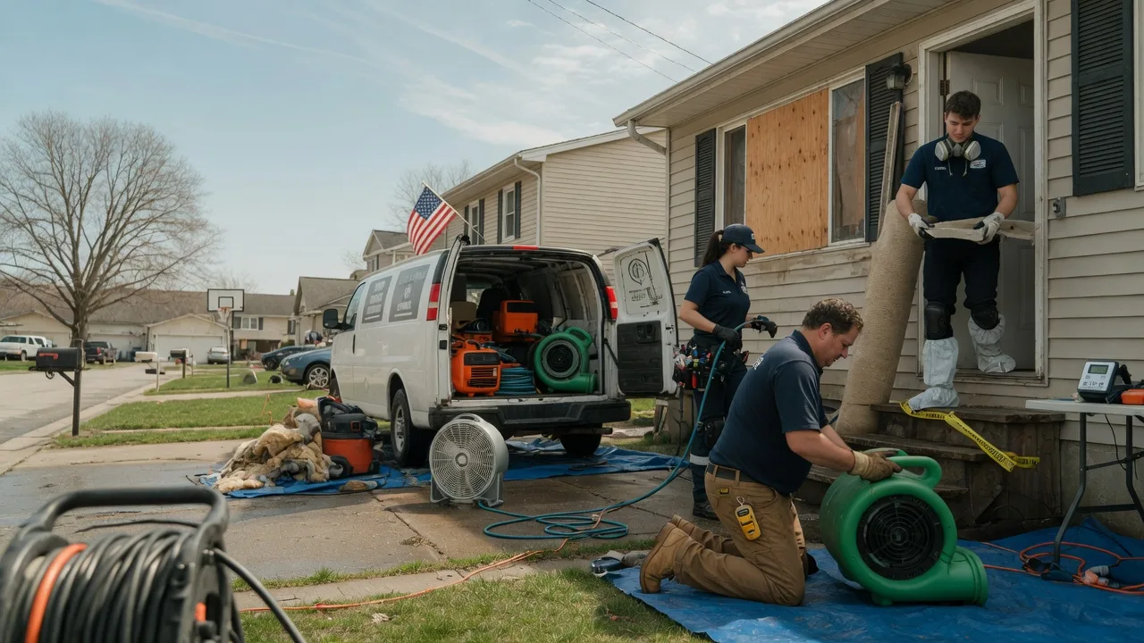 Water Damage Restoration in Luzerne, MI near me
